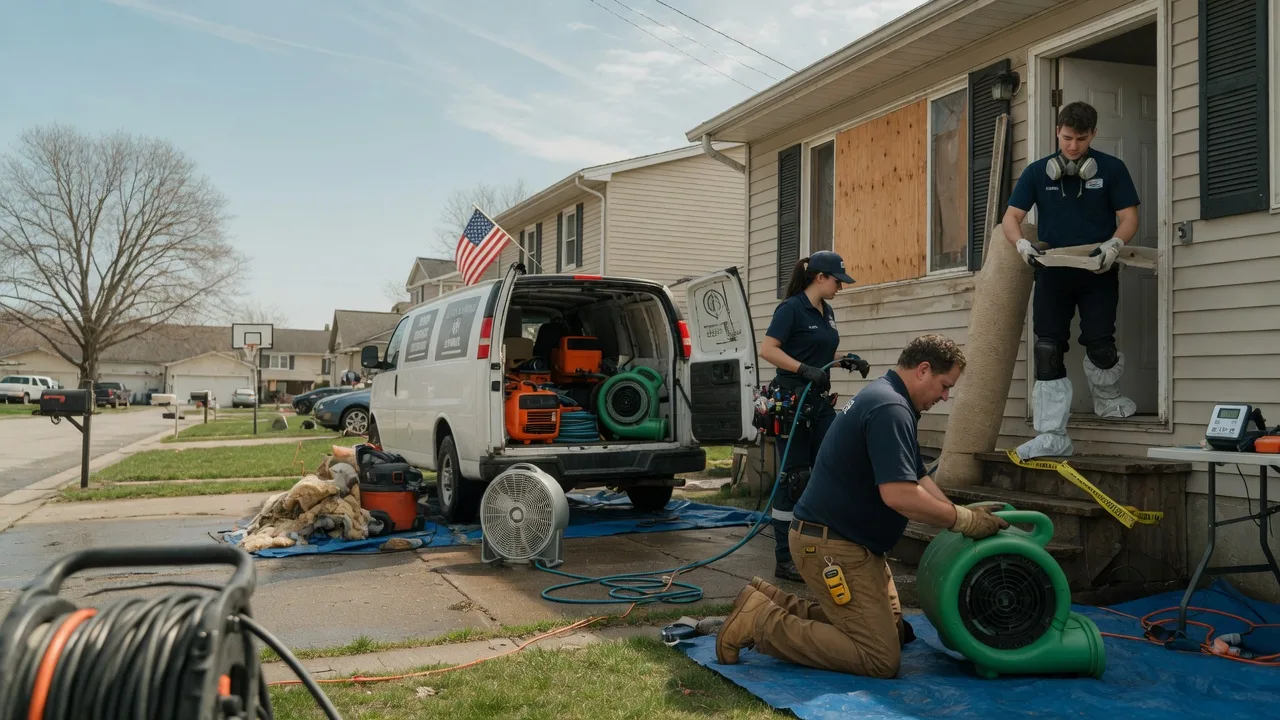 Water Damage Restoration in Calhoun, LA near me
